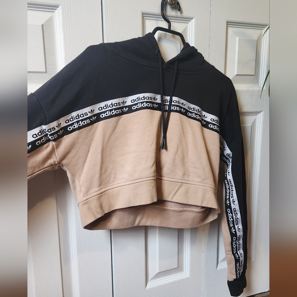 Women's Adidas Cropped Sweater